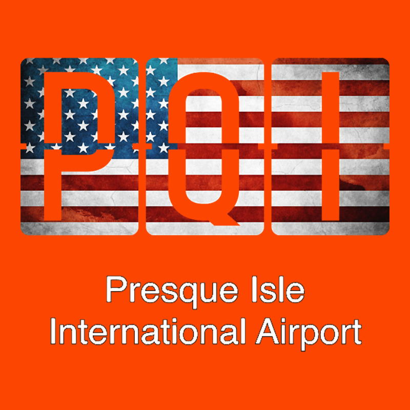 Pqi Presque Isle International Airport Retro Trucker Cap | Artistshot