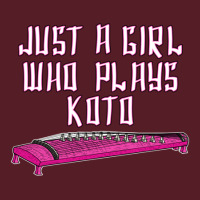 Just A Girl Who Plays Koto Female Musician Retro Trucker Cap | Artistshot