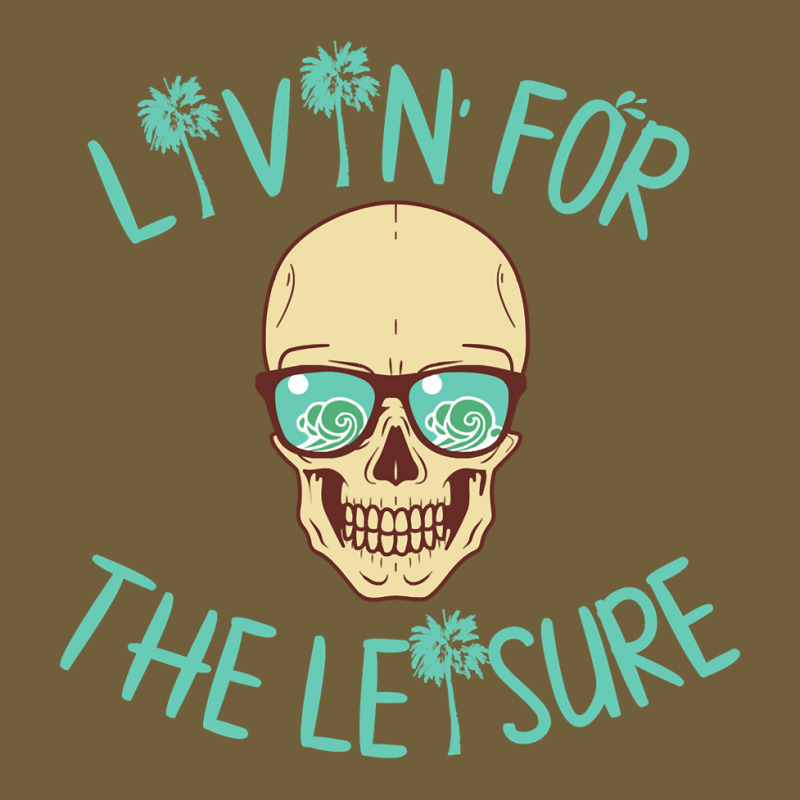 Livin' For The Leisure Long Sleeve T Shirt Retro Trucker Cap by cm-arts | Artistshot