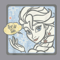 Frozen Elsa Let It Go Tonal Stamp Graphic Retro Trucker Cap | Artistshot