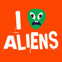 I Love Aliens Heart Face Alien Retro Trucker Cap | Artistshot