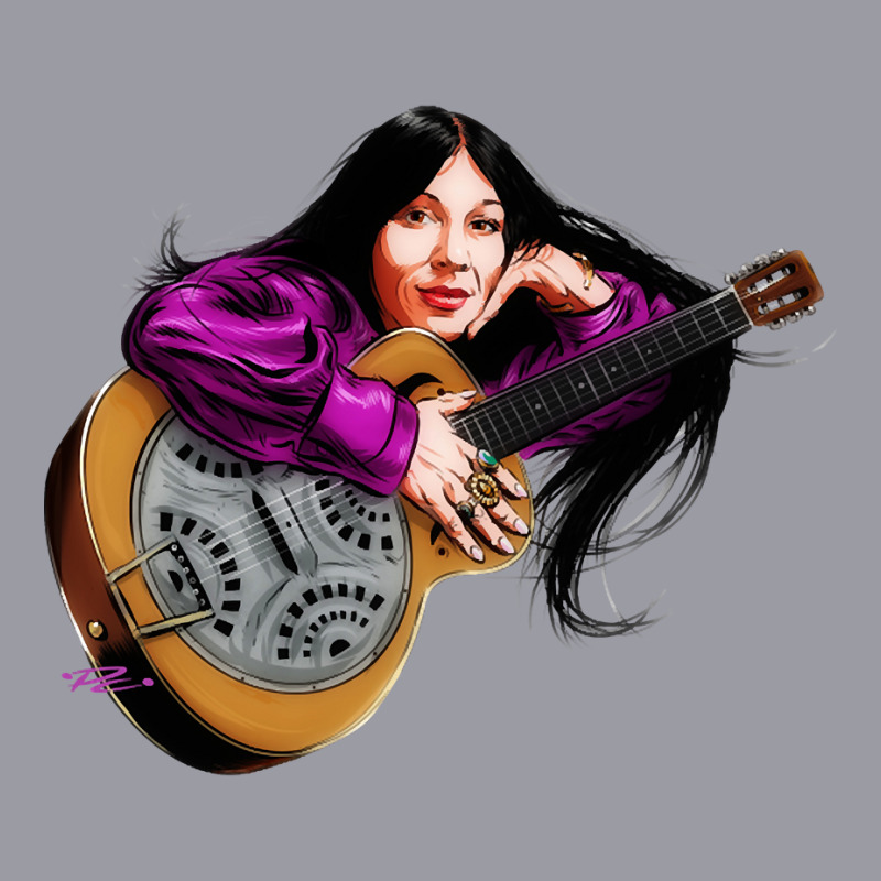 Buffy Sainte Marie - An Illustration By Paul Cemmick Retro Trucker Cap | Artistshot