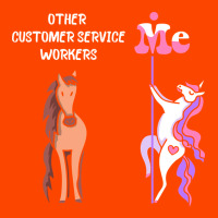 Other Customer Service Workers Me Tee Unicorn Customer Service Worker Retro Trucker Cap | Artistshot