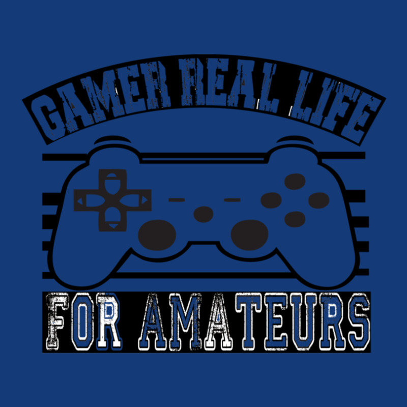 Gamer Real Life For Amateurs 1 Retro Trucker Cap by SteveHunter | Artistshot