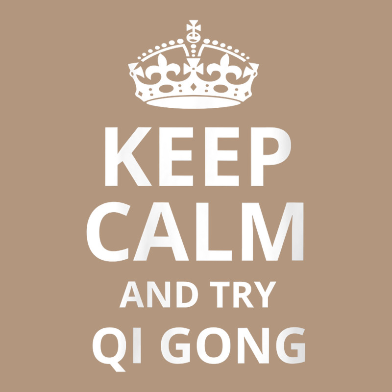 Womens Funny Retro Qigong Design   'keep Calm And Try Qi Gong' V Neck Retro Trucker Cap by cm-arts | Artistshot