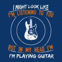 But In My Head Im Playing Guitar Teacher Shirt Guitarist Seamless Cap | Artistshot