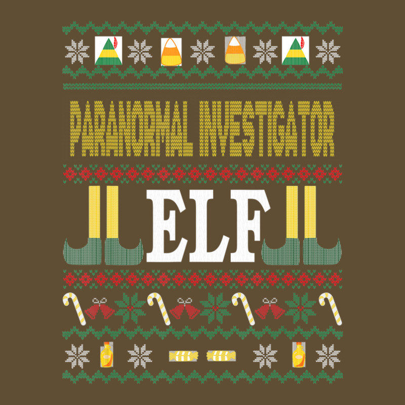 Paranormal Investigator Elf Christmas Seamless Cap | Artistshot