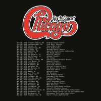 Chicago Live In Concert Scorecard Crop Tee | Artistshot