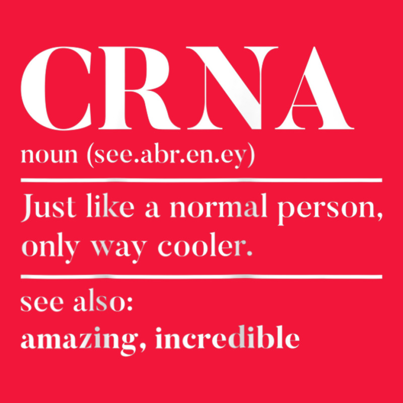 Crna Noun   Certified Registered Nurse Anesthetists Raglan Baseball Te Seamless Cap | Artistshot