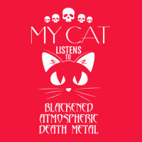 My Cat Listens To Blackened Atmospheric Death Metal Seamless Cap | Artistshot