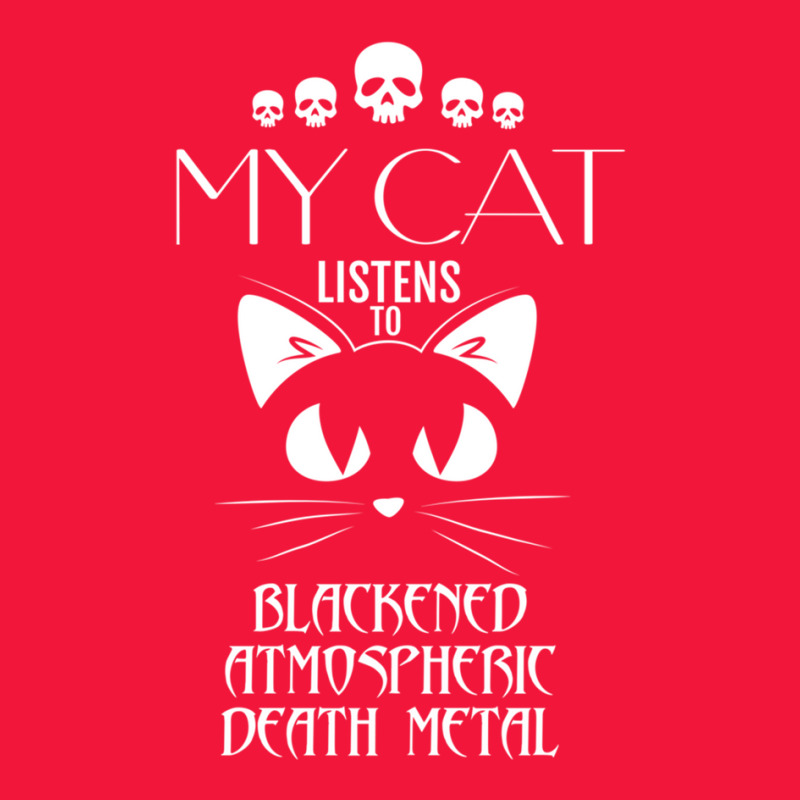 My Cat Listens To Blackened Atmospheric Death Metal Seamless Cap by cm-arts | Artistshot