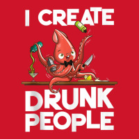 I Create Drunk People Funny Octopus Mixology Bartender Staff Tank Top Yupoong Trucker Cap | Artistshot