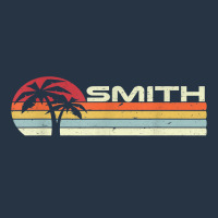 Smith Surname 80s 90s Vintage Sunset With Palm Trees T Shirt Yupoong Trucker Cap | Artistshot