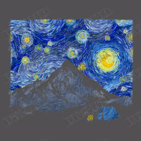 Starry Night Camping Scene Yupoong Trucker Cap | Artistshot