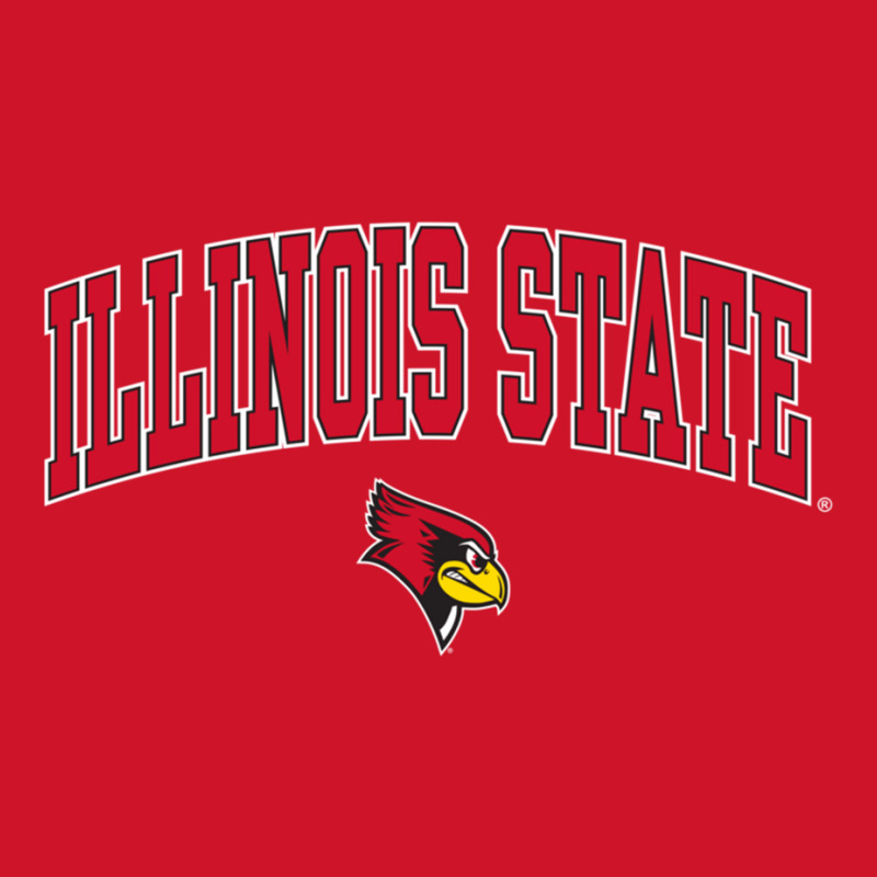 Illinois State Redbirds Arch Over Black Officially Licensed Sweatshirt Yupoong Trucker Cap by cm-arts | Artistshot