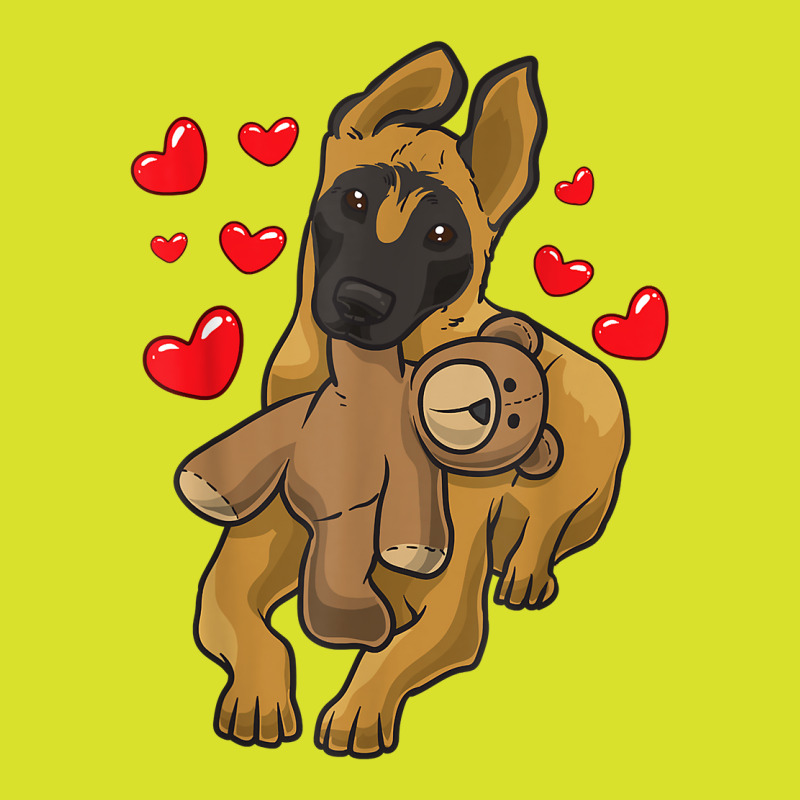 Belgian Malinois Belgian Shepherd Dog With A Heart T Shirt Foam Snapback hat by cm-arts | Artistshot