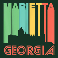 Retro 1970's Style Marietta Georgia Skyline T Shirt Pa Trucker Cap | Artistshot