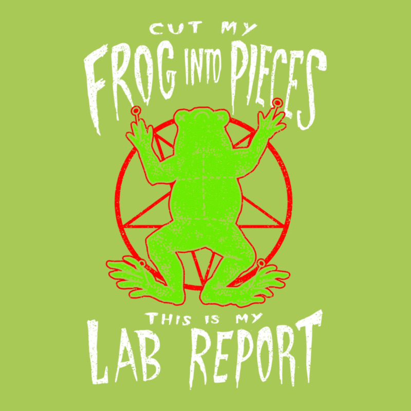 Cut My Frog Into Pieces This Is My Lab Report Fashion Visor | Artistshot