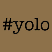 Hashtag Yolo (you Only Live Once) T Shirt   Black Letters Fashion Visor | Artistshot