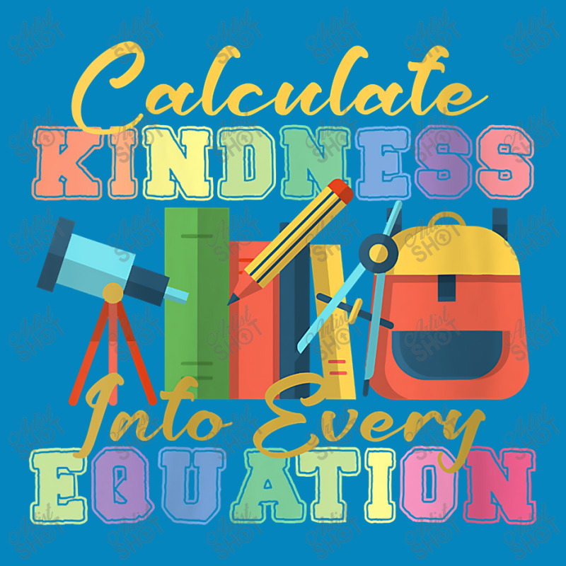 Womens Calculate Kindness Into Every Equation Mathematicians Funny Gif Fashion Visor by Brynlee-Everett | Artistshot