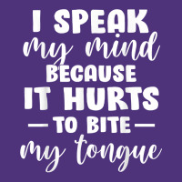 I Speak My Mind Because It Hurts To Bite My Tongue T Shirt Nike Dri-fit Cap | Artistshot