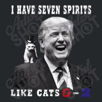 I Have Seven Spirits Like Cats 0 2 Funny Trump 202 Crewneck Sweatshirt | Artistshot