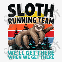 Funny Sloth Running Team Ladies Fitted T-shirt | Artistshot