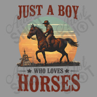 Just A Boy Who Loves Horses Women's V-neck T-shirt | Artistshot