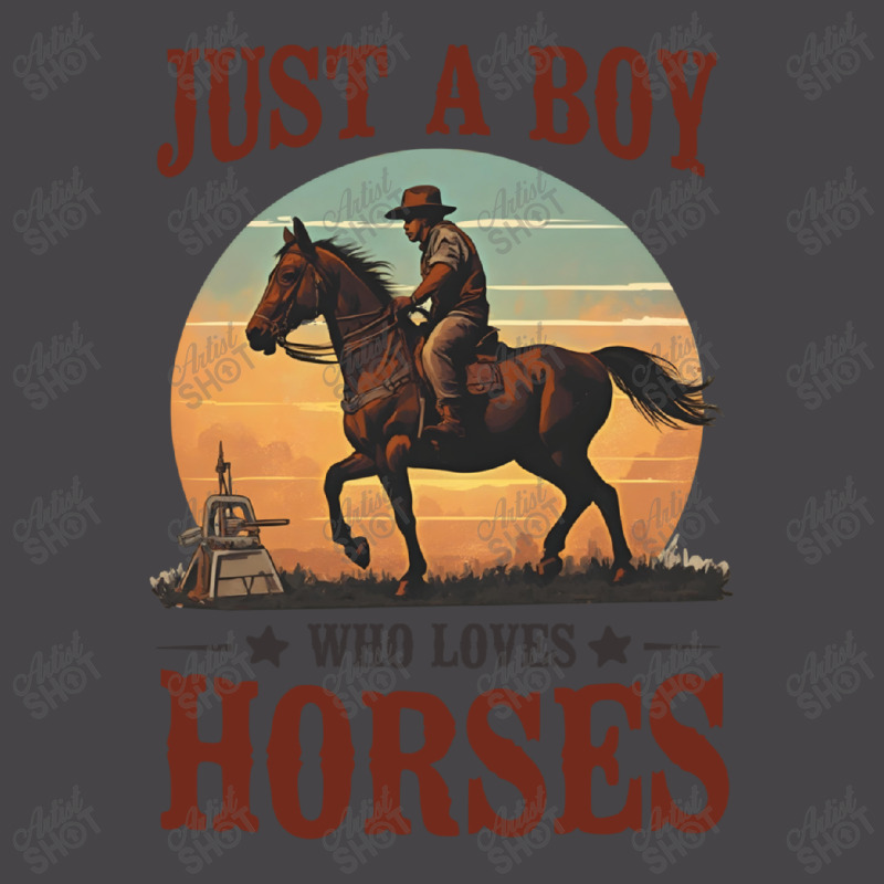 Just A Boy Who Loves Horses Ladies Polo Shirt by Teresa Simmons | Artistshot