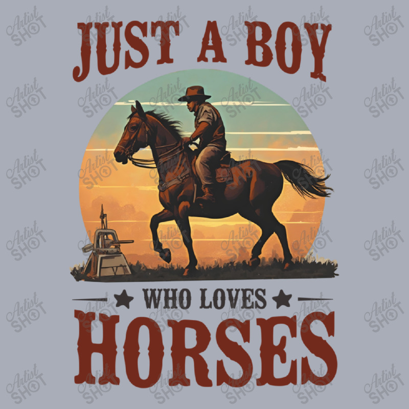 Just A Boy Who Loves Horses Tank Dress by Teresa Simmons | Artistshot