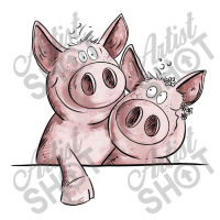 Funny Pig Duo Women's V-neck T-shirt | Artistshot