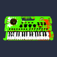 Retro Green Keyboard Synthesiser - Glitchy Mix Retro Trucker Cap | Artistshot