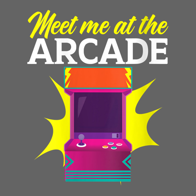 Womens Meet Me At The Arcade Gaming Video Game Player Gamer V Neck T S Retro Trucker Cap by cm-arts | Artistshot