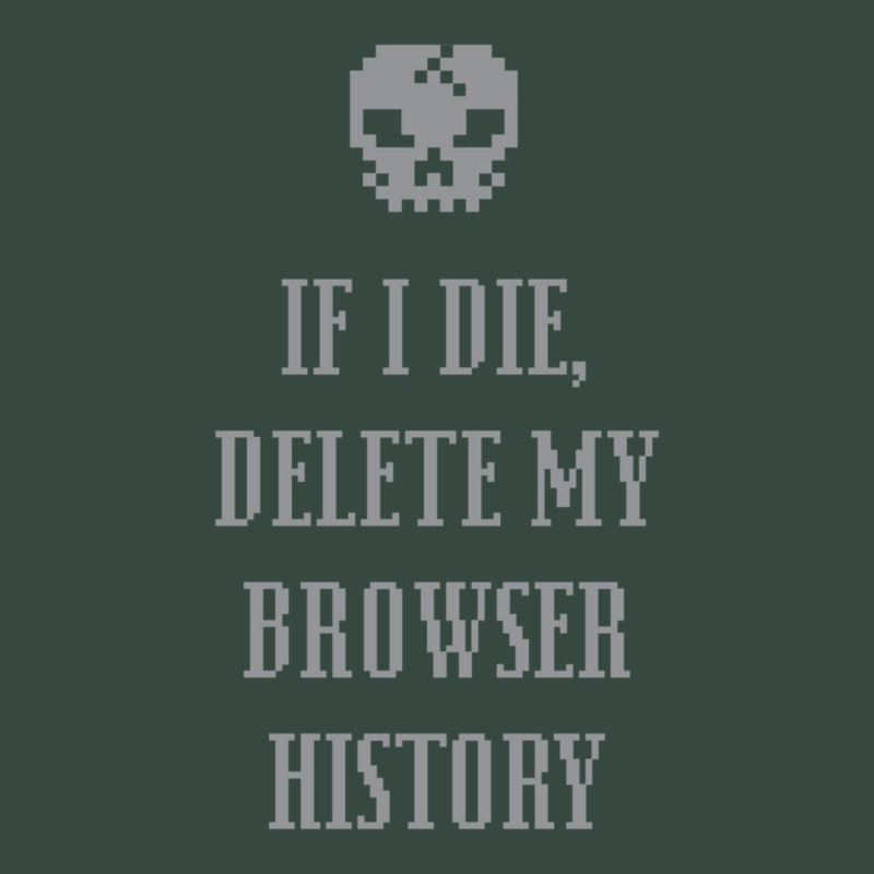 If I Die,  Delete My Browser History Seamless Cap by NICHOLASGIBSONN | Artistshot