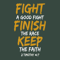 Fight A Good Fight Finish The Race Keep The Faith Seamless Cap | Artistshot