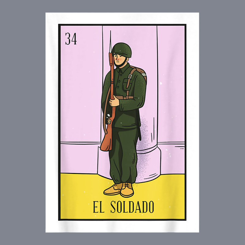 El Soldado Lottery Gift The Soldier Card Mexican Lottery T Shirt Yupoong Trucker Cap by cm-arts | Artistshot