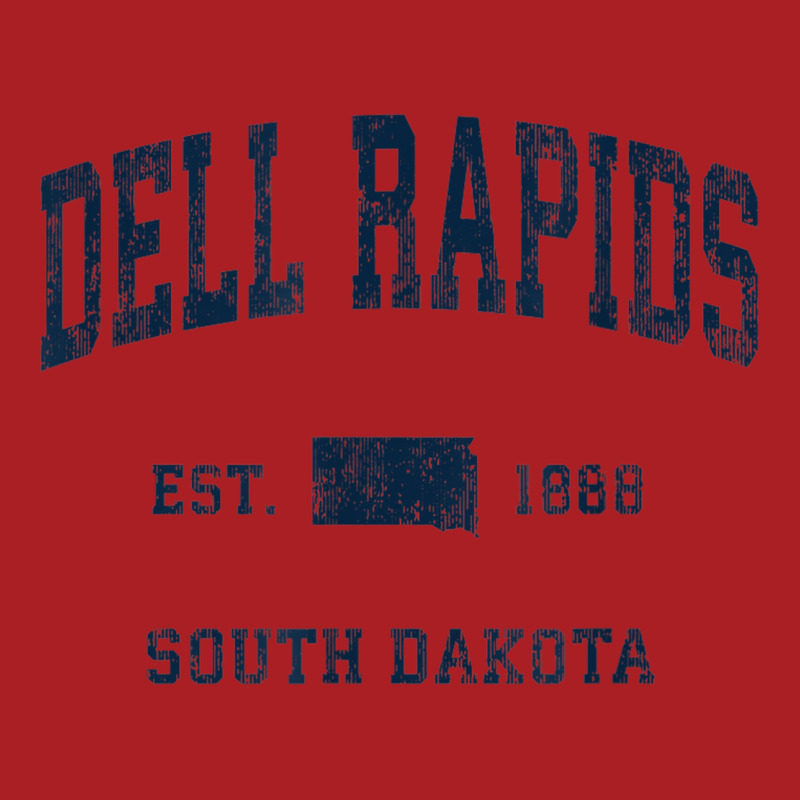 Dell Rapids South Dakota Sd Vintage Athletic Navy Sports Des Foam Snapback Hat | Artistshot