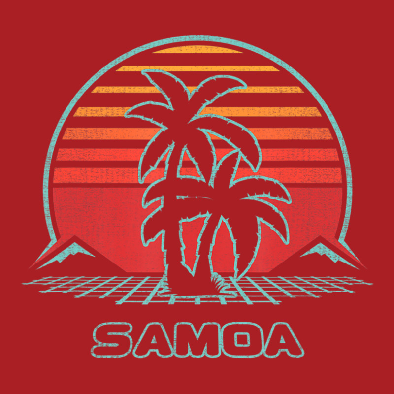 Samoa Retro Vintage 80s Style Foam Snapback hat by Kosdapen517 | Artistshot