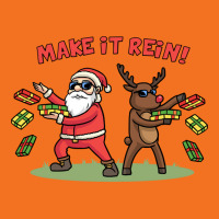 Make It Rein Funny Santa Reindeer Presents Pajama Gift Kids Sweatshirt Foam Snapback Hat | Artistshot