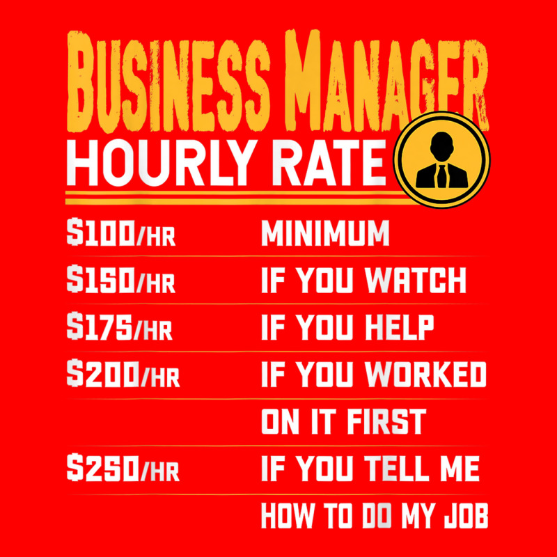 Business Managers Hourly Rate   Funny Business Director 5 Panel Snapback Cap | Artistshot