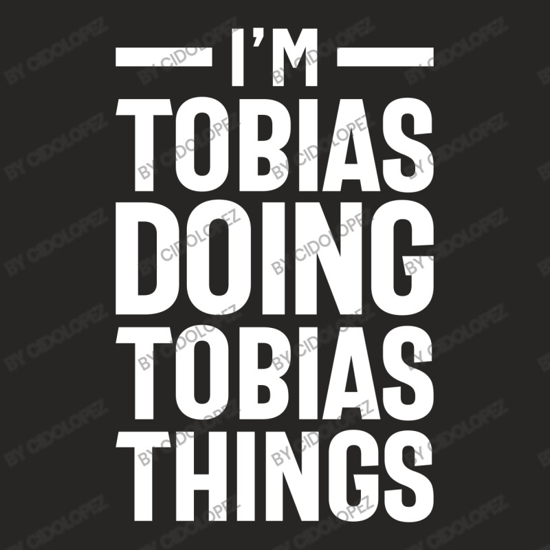 Tobias Personalized Name Birthday Gift Ladies Fitted T-Shirt by cidolopez | Artistshot