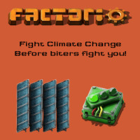 Fight Climate Change Before Biters Fight You! Factorio Pa Trucker Cap | Artistshot