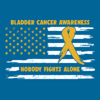 Bladder Cancer Awareness T  Shirt Bladder Cancer Awareness Nobody Figh Pa Trucker Cap | Artistshot