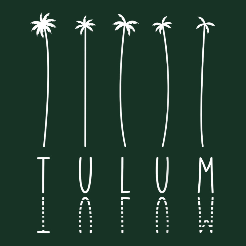 Palm Tree Vacation   Island Yucatan Peninsula Tulum T Shirt Pa Trucker Cap by cm-arts | Artistshot