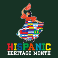 Dancing Latino Latinx Countries Flag Hispanic Heritage Month T Shirt Pa Trucker Cap | Artistshot