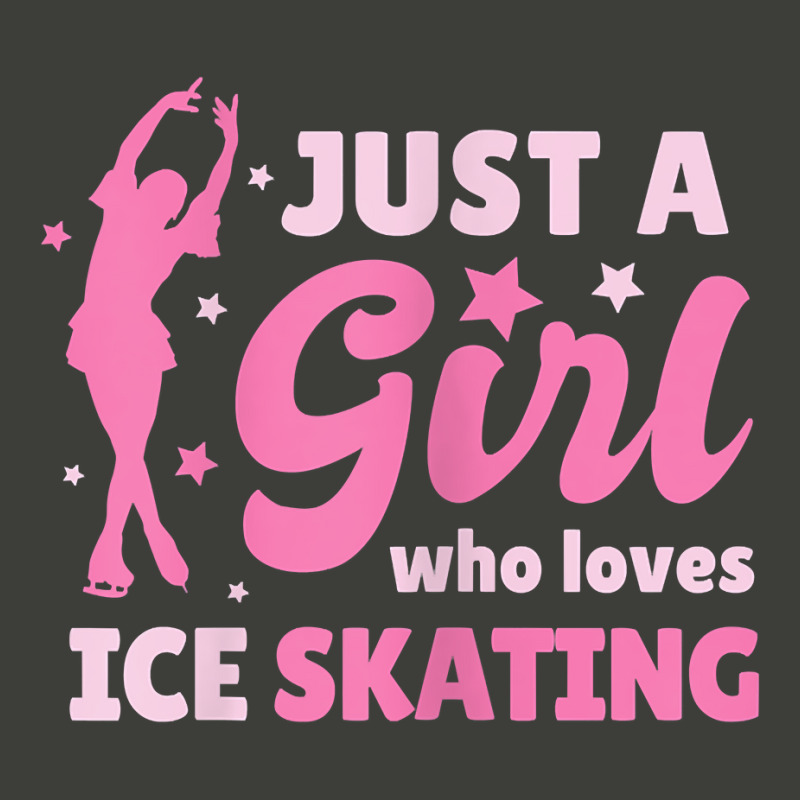 Just A Girl Who Loves Ice Skating Dance Funny Vintage Sports Pa Trucker Cap by JoolsShamel | Artistshot