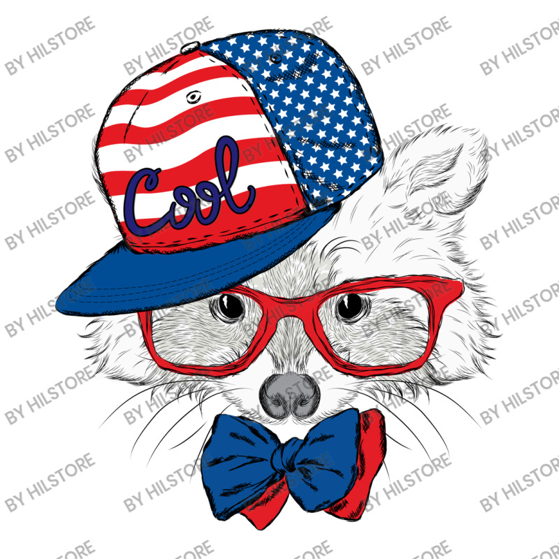 Usa Raccoon, Animal,animals,american Flag Youth Zipper Hoodie by HILstore | Artistshot