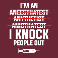 I'm An I Knock People Out For An Anesthesiologist Premium Nike Dri-fit Cap | Artistshot