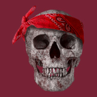 Skull With Red Paisley Bandana, Thug, Gangster Nike Dri-fit Cap | Artistshot