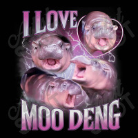 I Love Moo Deng Toddler 3/4 Sleeve Tee | Artistshot